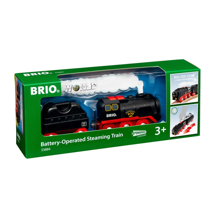 BRIO - Battery Operated Steaming Train 3 Pieces - Ravensburger Australia & New Zealand