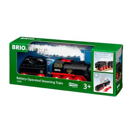 BRIO - Battery Operated Steaming Train 3 Pieces - Ravensburger Australia & New Zealand