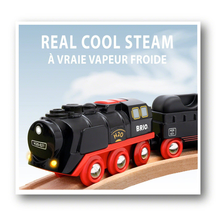 BRIO - Battery Operated Steaming Train 3 Pieces - Ravensburger Australia & New Zealand