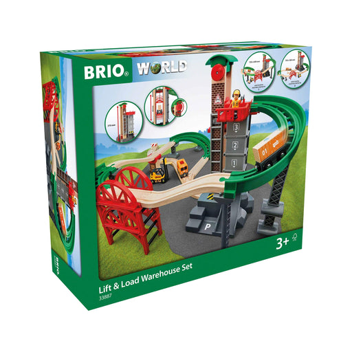 BRIO - Lift and Load Warehouse Set 32 pieces - Ravensburger Australia & New Zealand