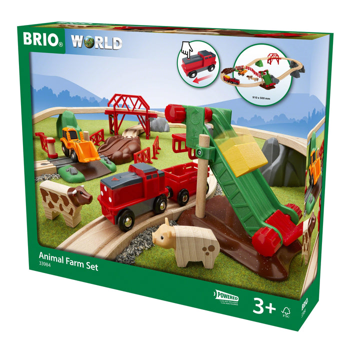 BRIO - Animal Farm Set 30 pieces - Ravensburger Australia & New Zealand