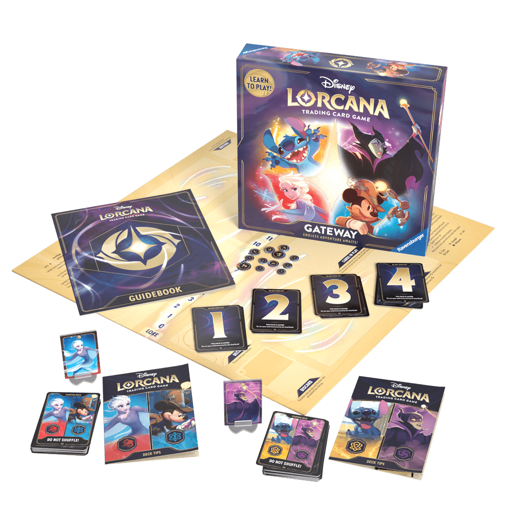 Disney Lorcana Azurite Sea Set 6 - Starter