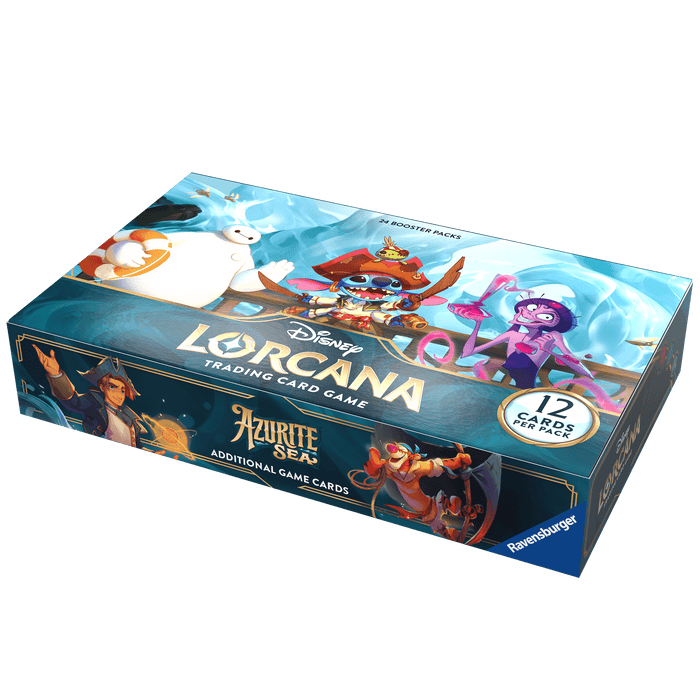 Disney Lorcana S6 Azurite Sea Booster Display - Ravensburger Australia & New Zealand