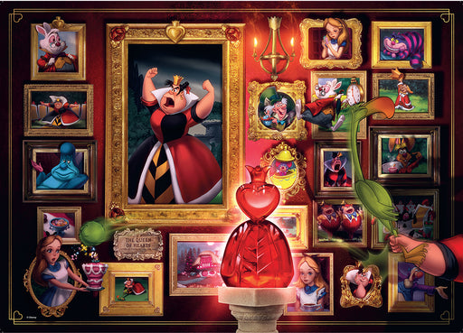 Ravensburger - Disney Villainous Queen of Hearts Puzzle 1000 Pieces - Ravensburger Australia & New Zealand