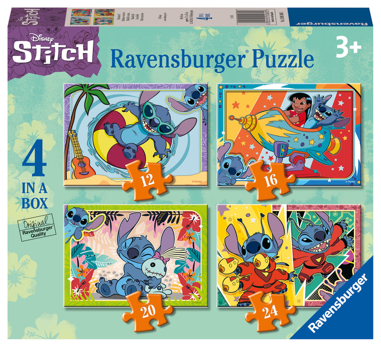 Disney Stitch 4inaBox 12/16/20/24p - Ravensburger Australia & New Zealand
