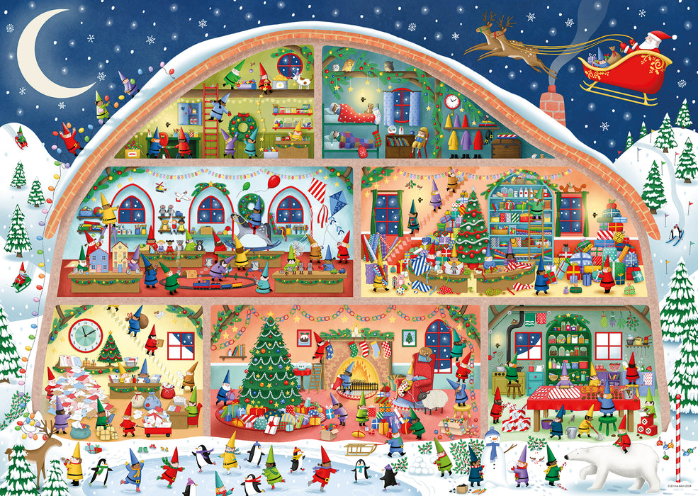 Ravensburger - Santa's Workshop Puzzle 1000 Pieces - Ravensburger Australia & New Zealand