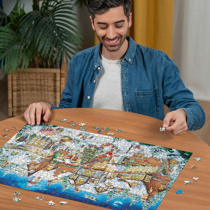 Ravensburger - Christmas Village Puzzle 1000 Pieces