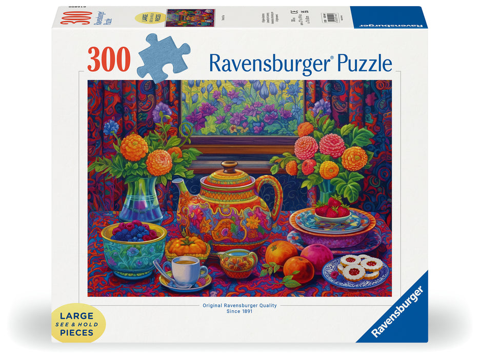 Ravensburger - Time for Tea Puzzle 300 Pieces Large Format
