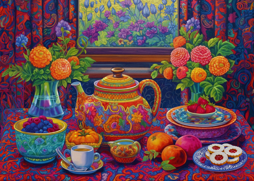 Ravensburger - Time for Tea Puzzle 300 Pieces Large Format