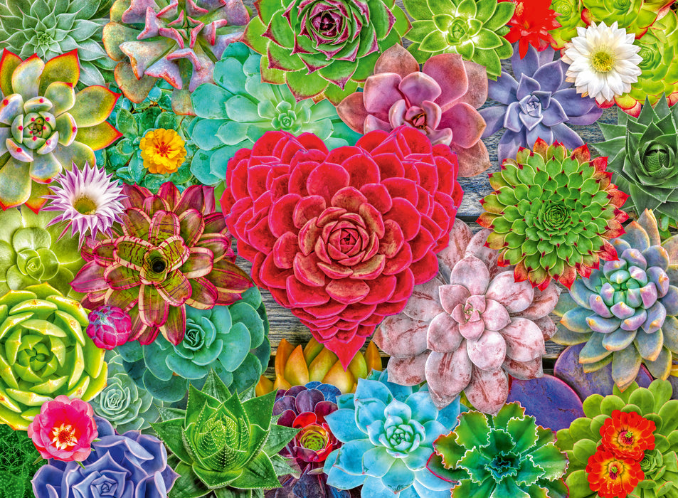 Ravensburger - Succulent Love Puzzle 500 Pieces - Ravensburger Australia & New Zealand