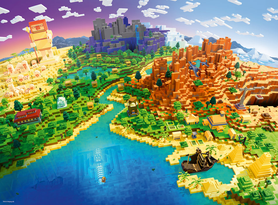 Rburg - World Of Minecraft Puzzle 500p - Ravensburger Australia & New Zealand