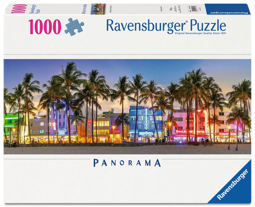 Ravensburger - Night Glow on Ocean Drive 1000 pieces - Ravensburger Australia & New Zealand