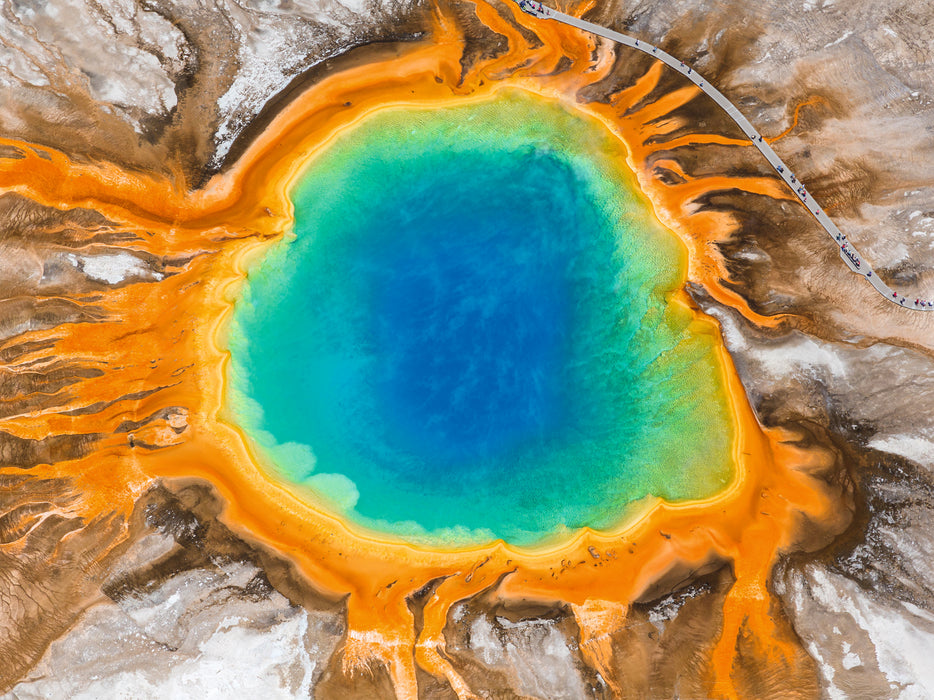 Ravensburger - Grand Prismatic Spring Puzzle 1500 pieces