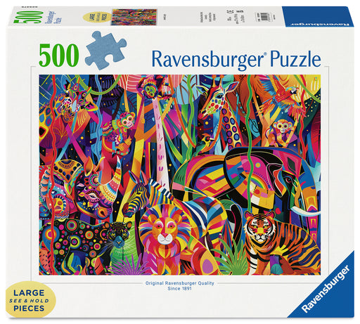 Ravensburger - Jeweled Jungle 500 pieces - Ravensburger Australia & New Zealand