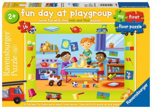 Ravensburger - Fun Day at Playgroup First Fl Puz 16 pieces - Ravensburger Australia & New Zealand