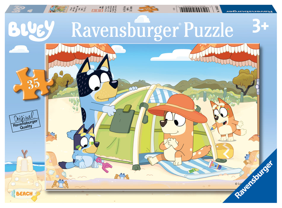 Ravensburger - Bluey Beach Day! Puzzle 35 Pieces