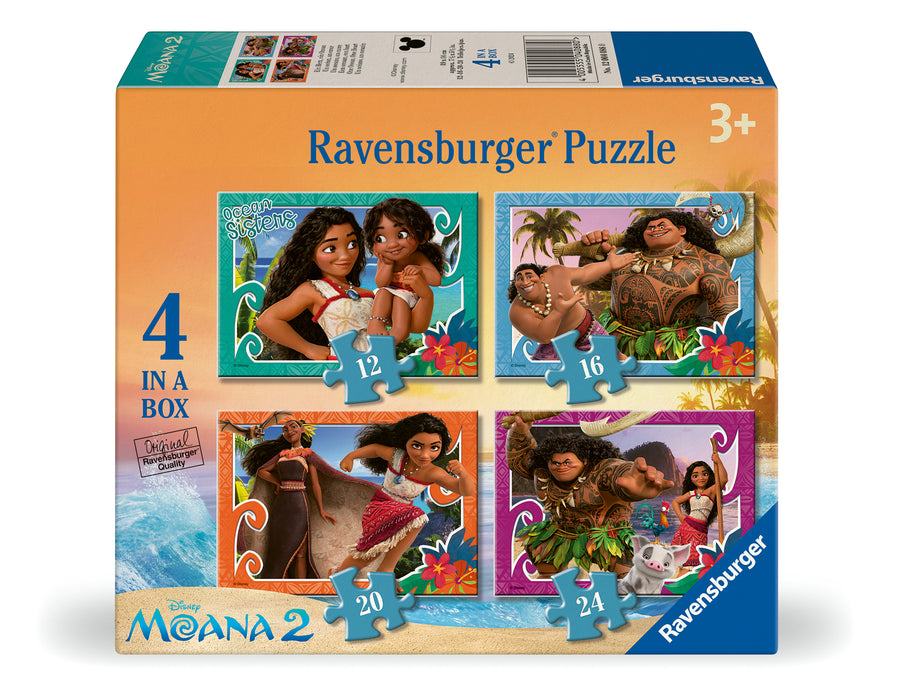 Ravensburger - Disney Moana 2 Puzzle 12/16/20/24 Pieces