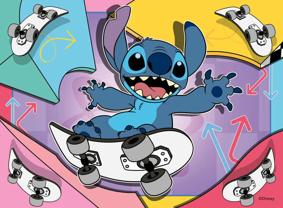 Disney Stitch 4 in a box 12/16/20/24p - Ravensburger Australia & New Zealand