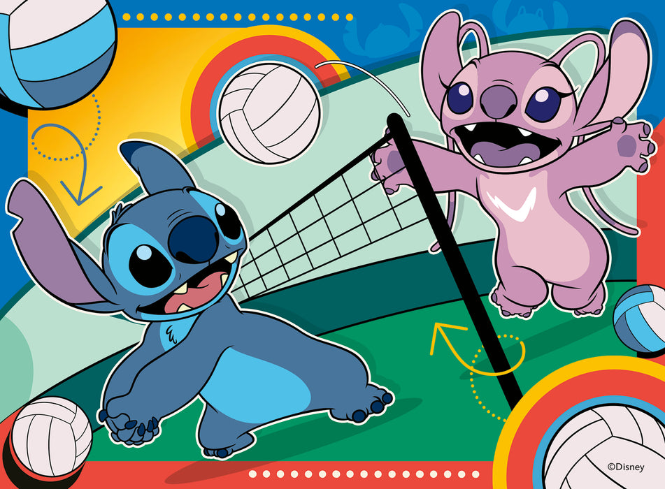 Disney Stitch 4 in a box 12/16/20/24p - Ravensburger Australia & New Zealand