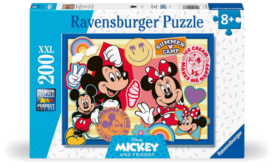 Ravensburger - Disney Mickey & Minnie's Road Trip! 200 Pieces