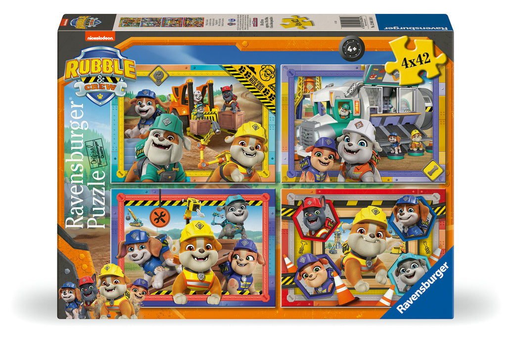 Rburg - Rubble & Crew Bumper Pack 4x42p - Ravensburger Australia & New Zealand
