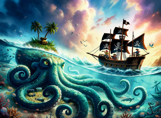 Ravensburger - Octopus Treasure 100 pieces - Ravensburger Australia & New Zealand