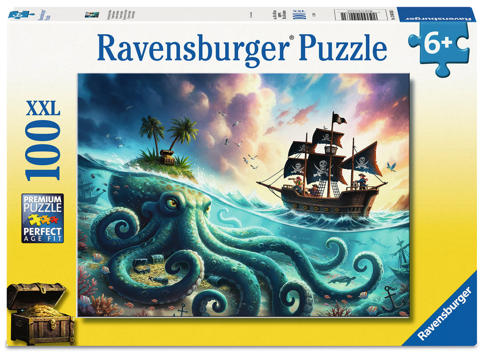 Ravensburger - Octopus Treasure 100 pieces - Ravensburger Australia & New Zealand
