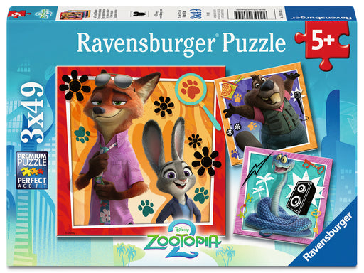 Ravensburger - Zootopia 2 - A New Mission 3x49 pieces - Ravensburger Australia & New Zealand