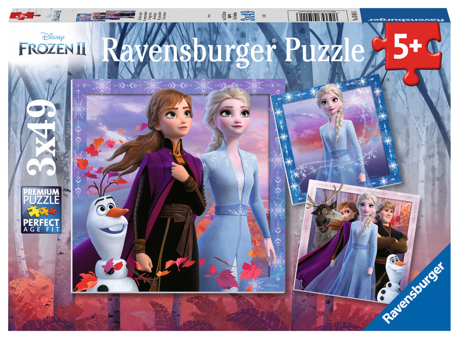 Ravensburger - Disney Frozen 2 the Journey Starts 3x49 Pieces