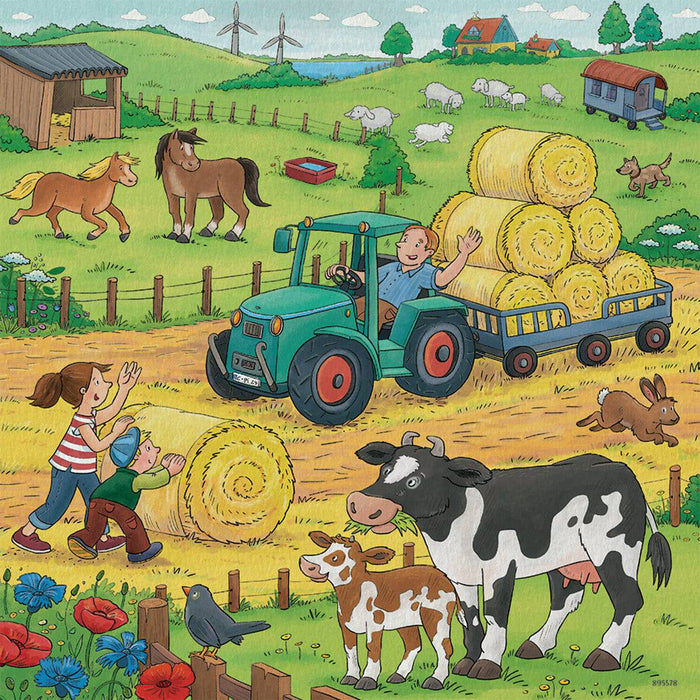 Ravensburger - On the Farm 3x49 pieces - Ravensburger Australia & New Zealand