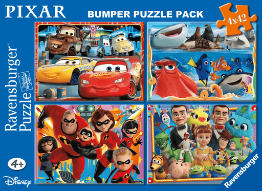 Ravensburger - Disney Pixar 4x42 pieces Bumper Pack - Ravensburger Australia & New Zealand