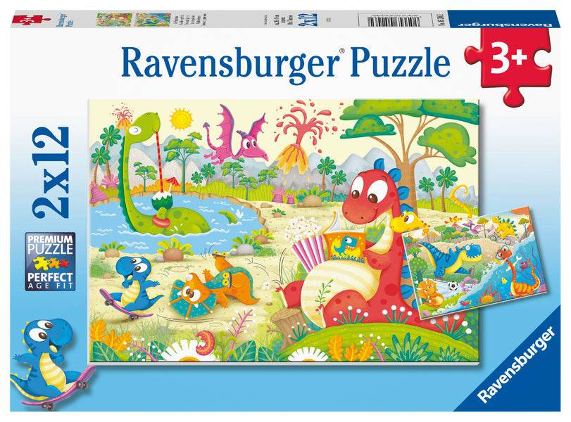 Ravensburger - My Dino Friends 2x12 pieces - Ravensburger Australia & New Zealand