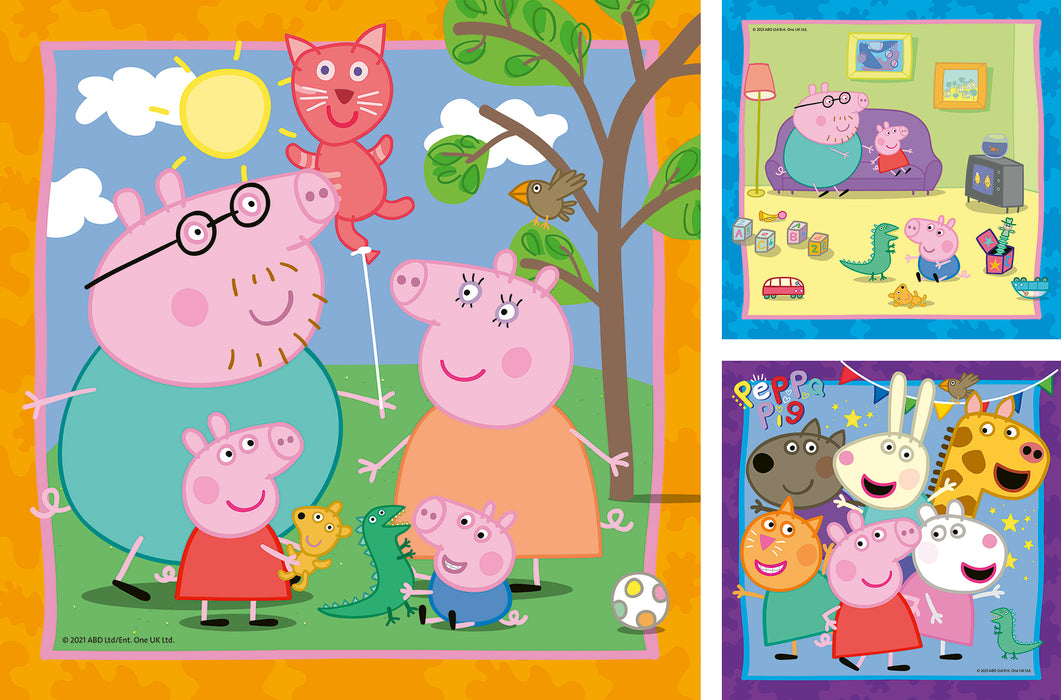 Rburg - Peppa's Family & Friends 3x49p - Ravensburger Australia & New Zealand