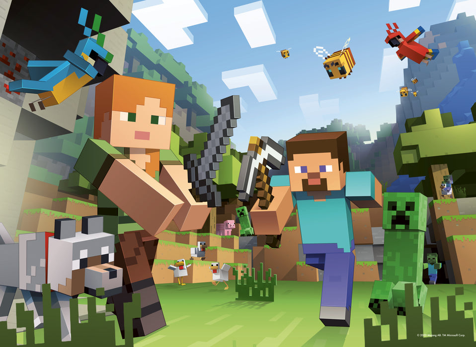 Rburg - Minecraft Bumper Pack 4x100p - Ravensburger Australia & New Zealand