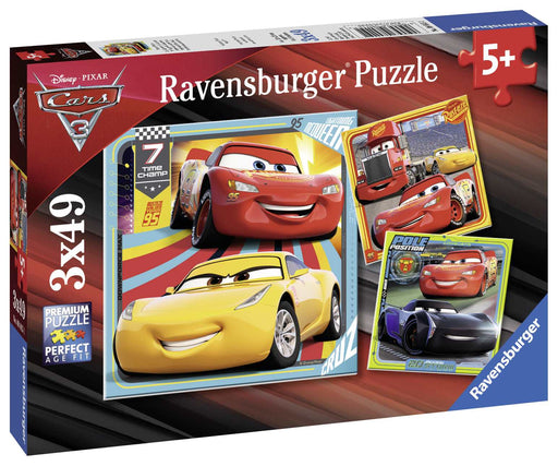 Ravensburger - Disney Cars 3 Collection 3x49 pieces - Ravensburger Australia & New Zealand