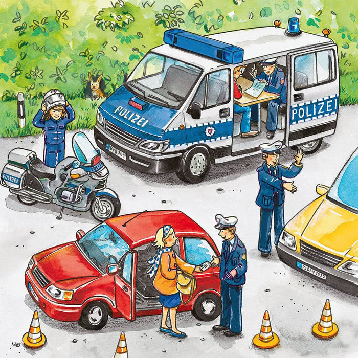 Ravensburger - Police in Action Puzzle 3x49 pieces - Ravensburger Australia & New Zealand