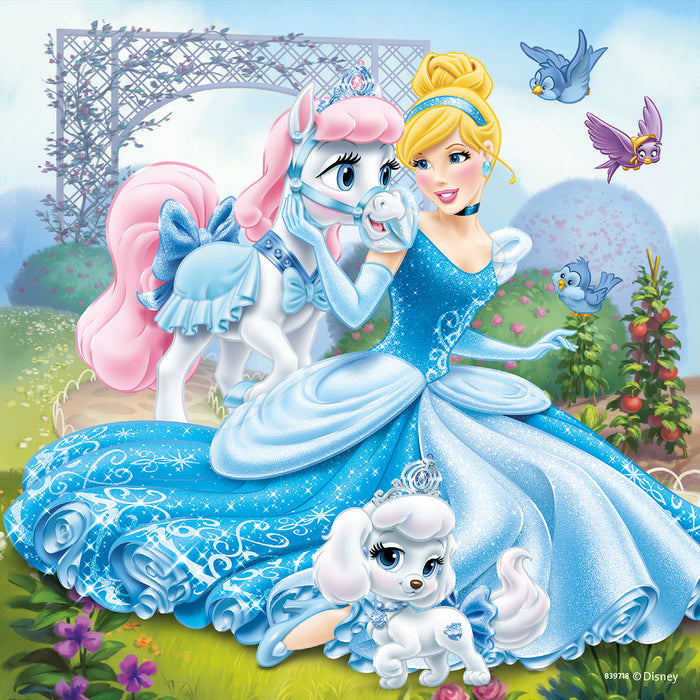 Ravensburger - Disney Belle Cinderella Rapunzel Puzzle 3x49 Pieces