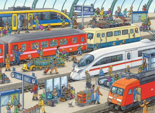 Ravensburger - Railway Station Puzzle 60 pieces - Ravensburger Australia & New Zealand