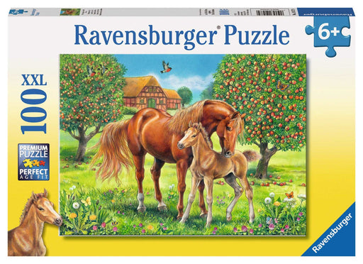 Ravensburger - Horses in the Field Puzzle 100 pieces - Ravensburger Australia & New Zealand