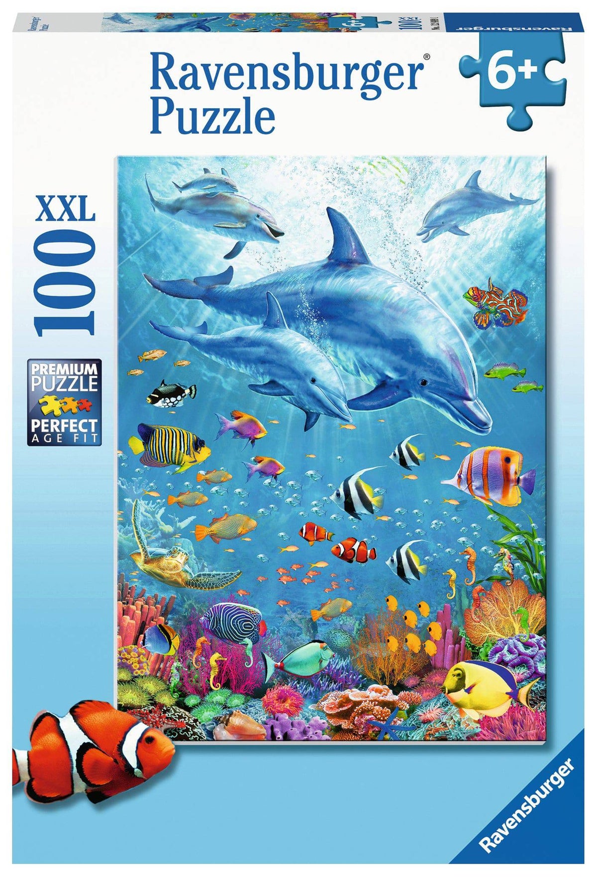Ravensburger - Pod of Dolphins 100 pieces