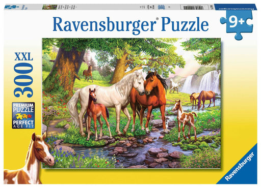 Ravensburger - Horses by the Stream 300 pieces - Ravensburger Australia & New Zealand