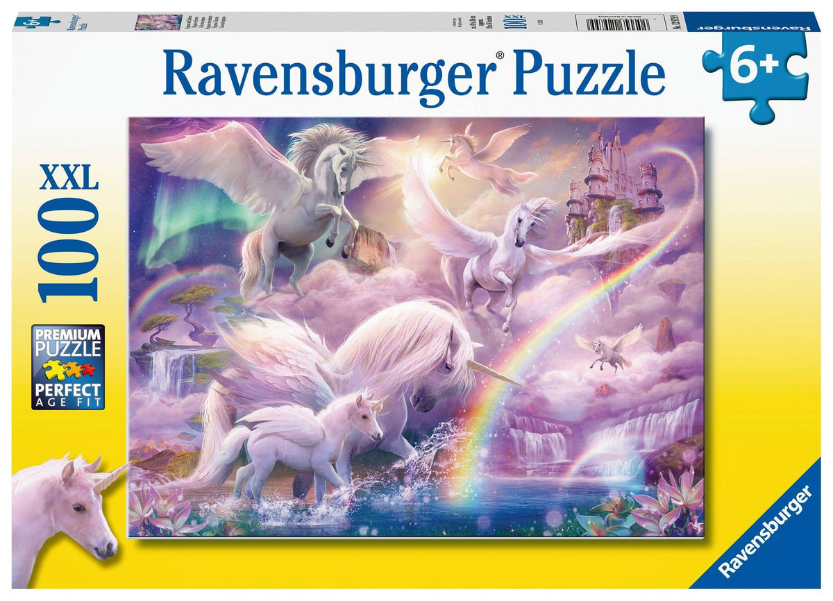 Ravensburger - Pegasus Unicorns Puzzle 100 pieces