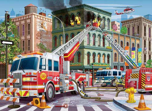 Ravensburger - Fire Truck Rescue 100 pieces - Ravensburger Australia & New Zealand