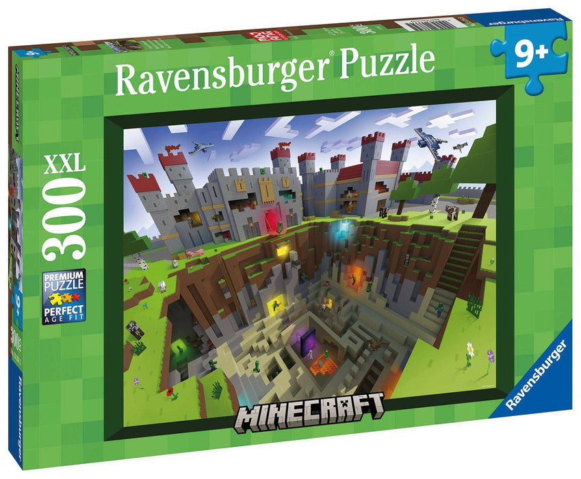 Ravensburger - Minecraft Cutaway 300 pieces - Ravensburger Australia & New Zealand