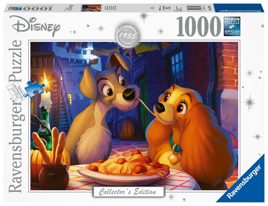 Ravensburger - Disney Moments 1955 Lady and Tramp 1000 pieces - Ravensburger Australia & New Zealand