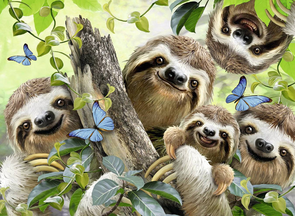 Ravensburger - Sloth Selfie Puzzle 500 pieces - Ravensburger Australia & New Zealand