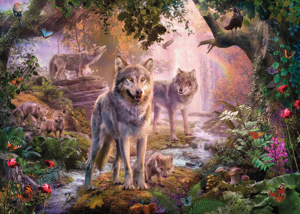 Ravensburger - Summer Wolves Puzzle 1000 pieces - Ravensburger Australia & New Zealand