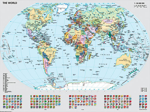 Ravensburger - Political World Map Puzzle 1000 pieces - Ravensburger Australia & New Zealand