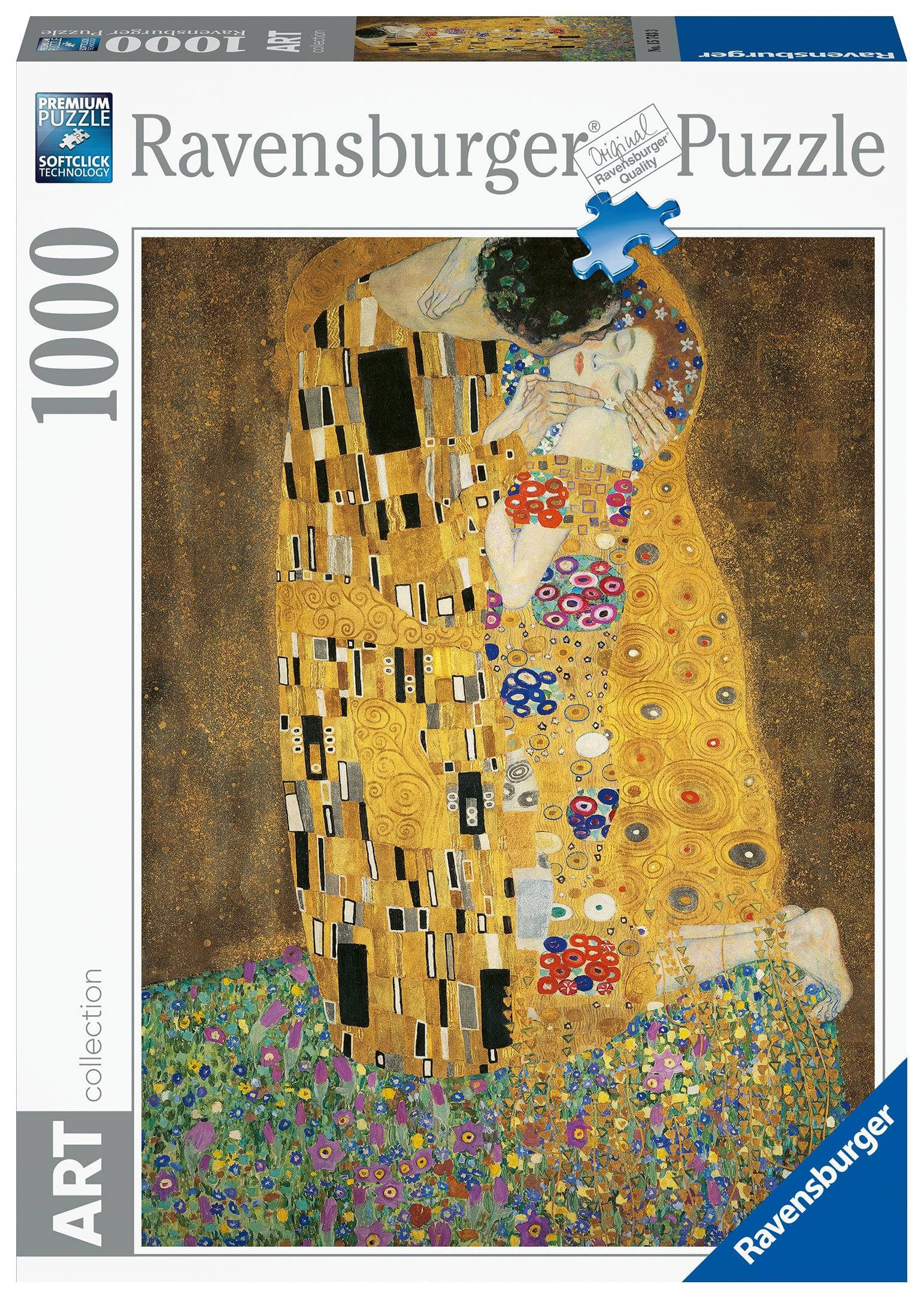 Ravensburger 1000-Piece Jigsaw Puzzle – Francesco Hayez "The Kiss" Art Collection - View #3