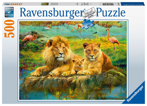 Ravensburger - Lions in the Savannah Puzzle 500 pieces - Ravensburger Australia & New Zealand
